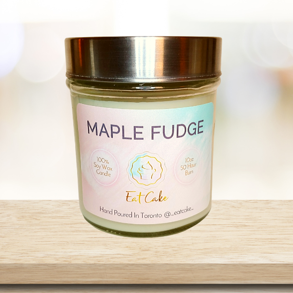 Eat Cake Maple Fudge - Design #2