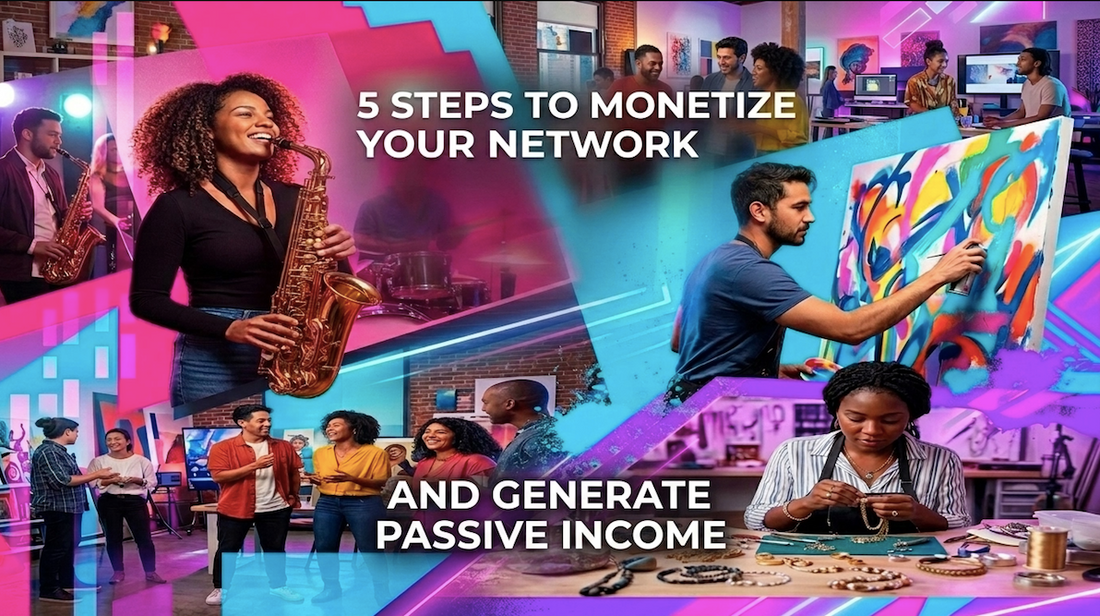 5 Steps to Monetize Your Network and Generate Passive Income: The Artistpreneurs Ink Playbook