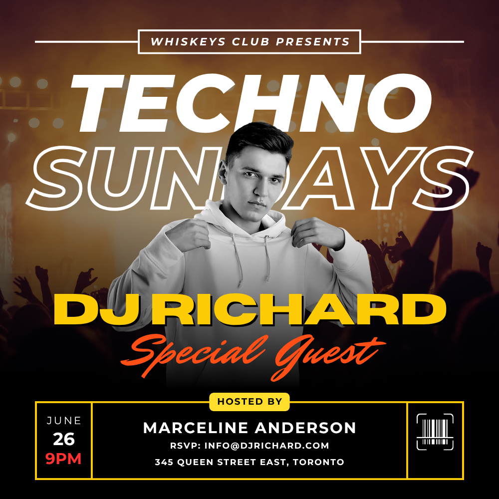 Techno Sundays at Whiskeys