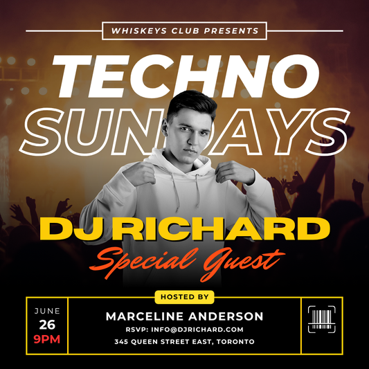 Techno Sundays at Whiskeys